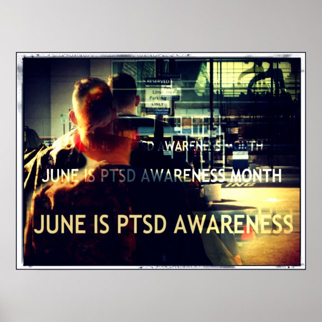 POSTER de Consciência PTSD (Frente)