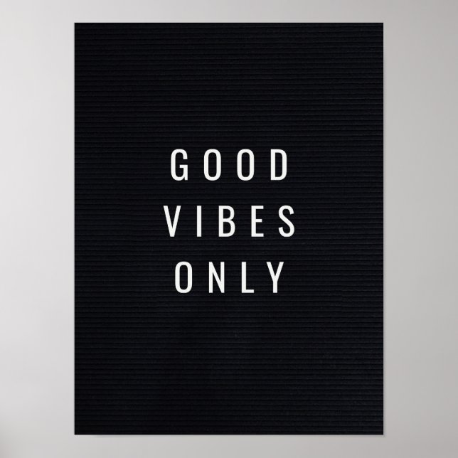 Poster de Conselho de Letra de Texto/Cotação Perso (Frente)