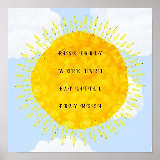 Poster de Conselhos de Presente de Graduação (Frente)