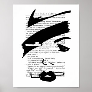 Poster de Conversação Curiosa (O Excelente Gatsby)