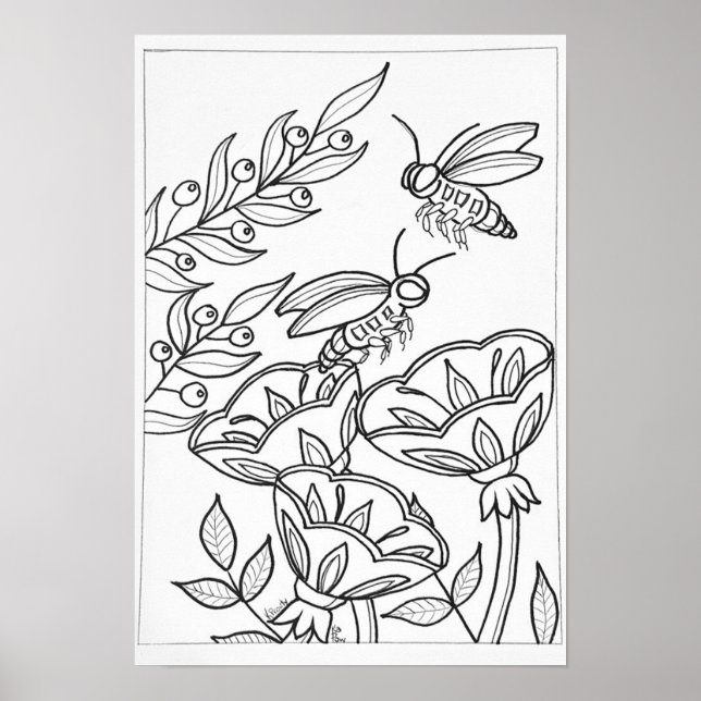 poster de cor 13x19 (Frente)