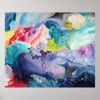 Poster de cor do surrealismo