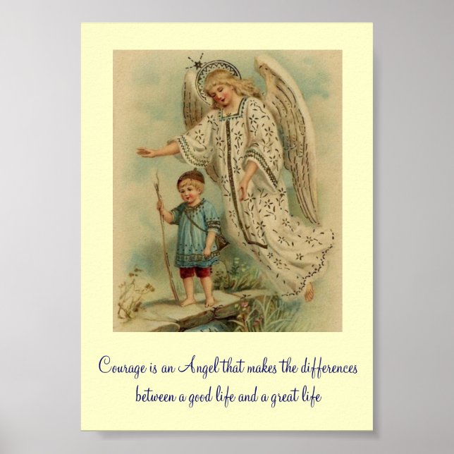 Poster de coragem (Frente)