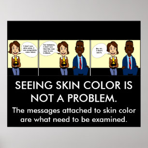 Poster de Cores Completamente Cegos