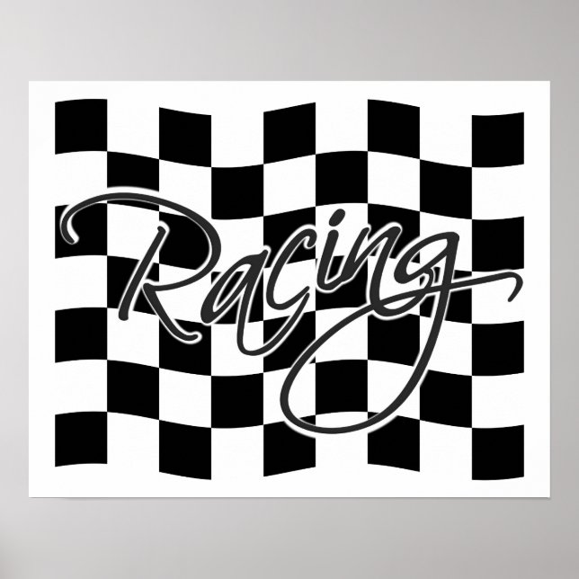Poster de corrida (Frente)