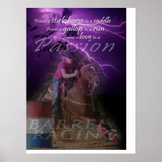 Poster de Corrida de Barrel