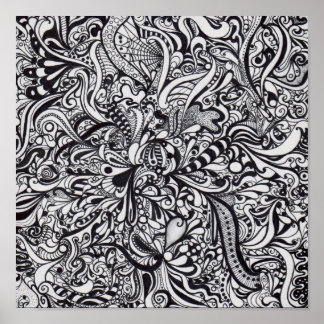 poster de corrida psicodélico