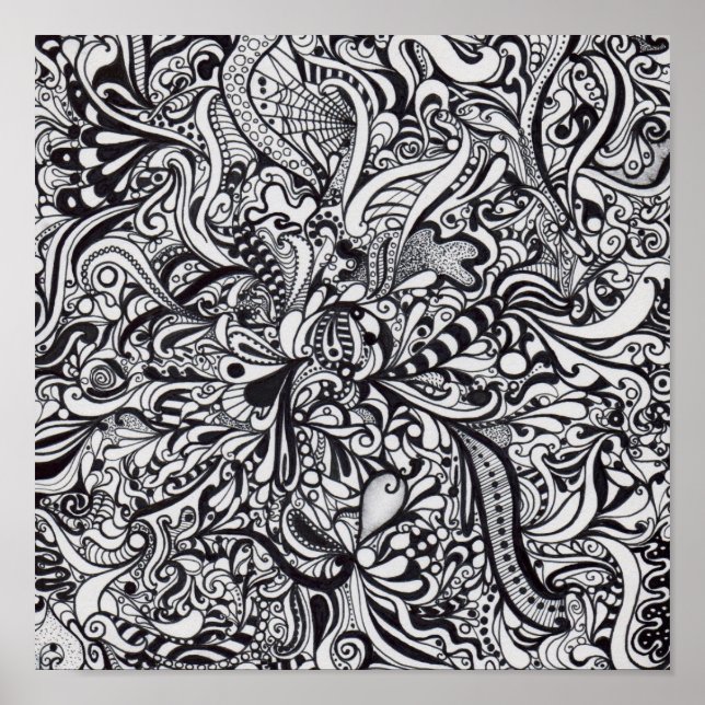 poster de corrida psicodélico (Frente)