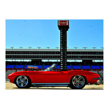 Poster de Corvette C2 Explodido