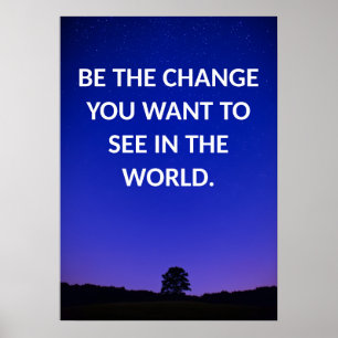 Poster de Cota de Afirmação Positiva