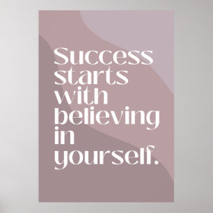 Poster de Cotação Motivacional