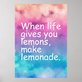 Poster de Cotação Motivacional