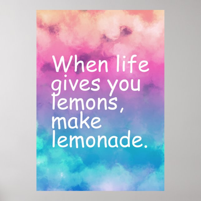 Poster de Cotação Motivacional (Frente)