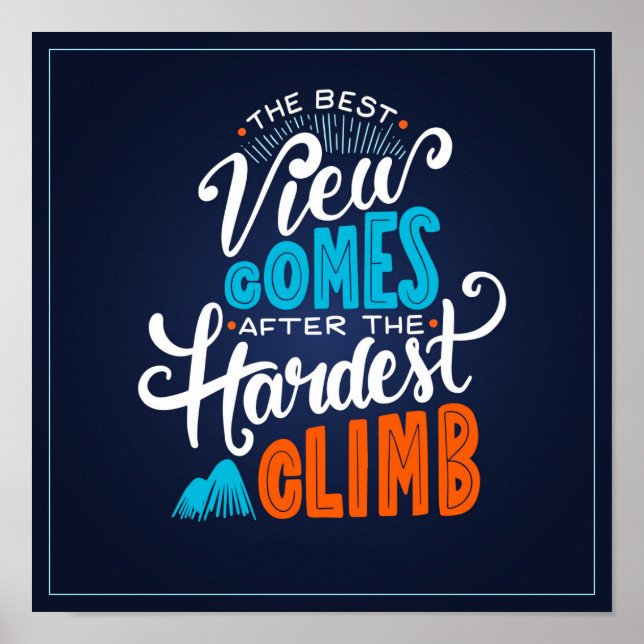 Poster de Cotação Motivacional (Frente)