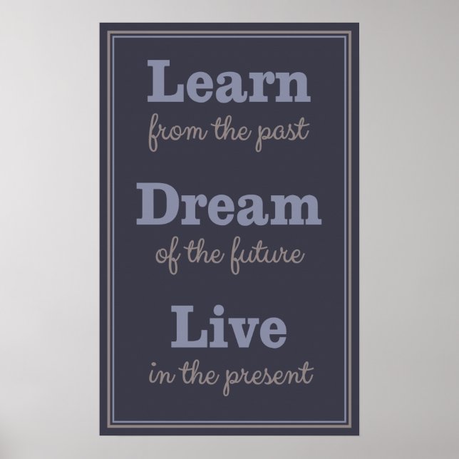 Poster de Cotação Motivacional (Frente)