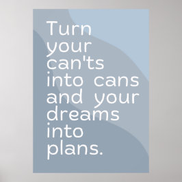 Poster de Cotação Motivacional