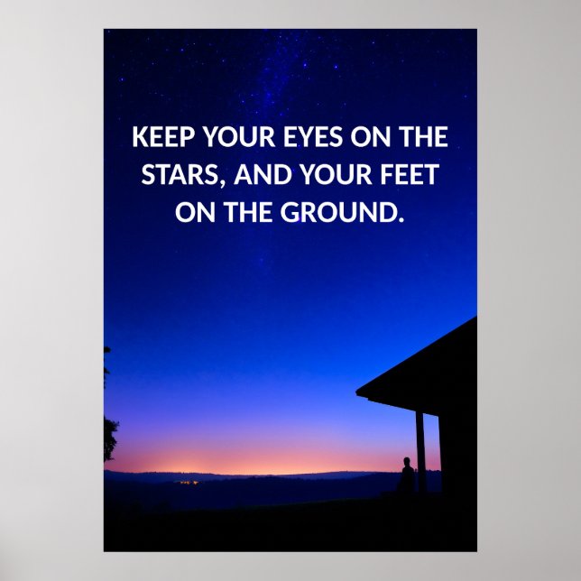 Poster de Cotação Motivacional (Frente)