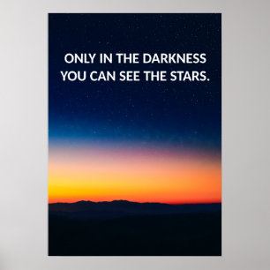 Poster de Cotação Sunset Inspiron