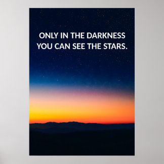 Poster de Cotação Sunset Inspiron