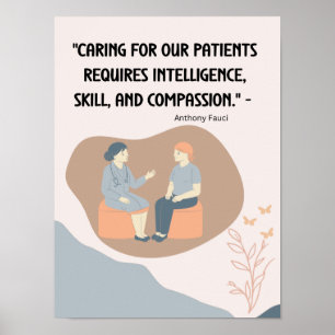Poster de cotações para o hospital