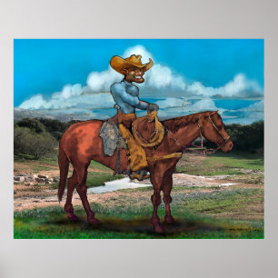 Poster de cowboy