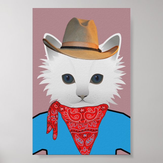 POSTER DE COWBOY CAT (Frente)