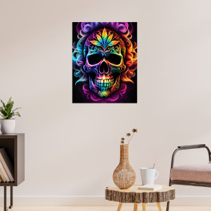 Poster de crânio