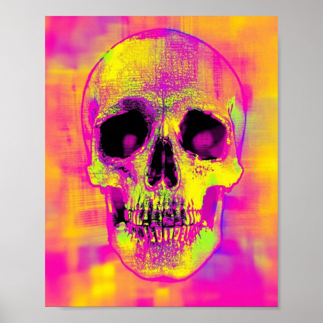 Poster de crânio (Frente)