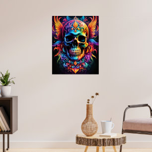 Poster de crânio
