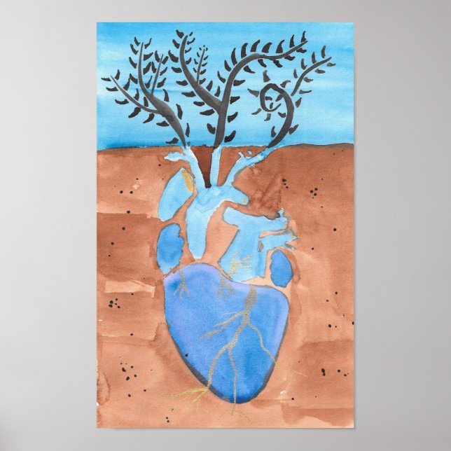 Poster de crescimento da amargura (Frente)