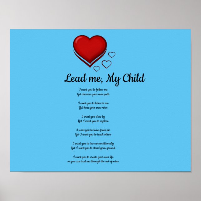 Poster de crianças líderes (Frente)