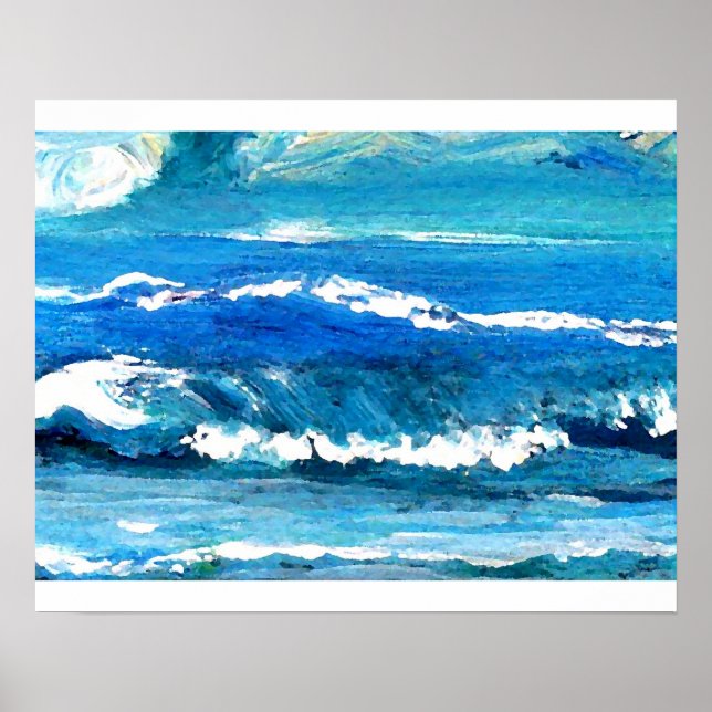 Poster de CricketDiane Ocean - Dança de Ondas (Frente)