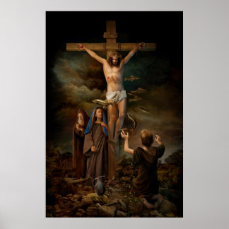 poster de crucificação