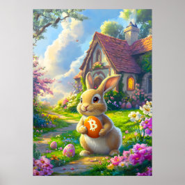 Poster de Crypto Crypto do Ovo de Páscoa