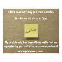 Poster de cubículo