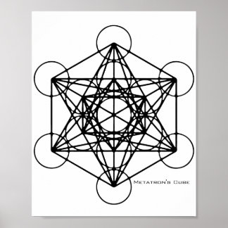 Poster de Cubo de Metatron