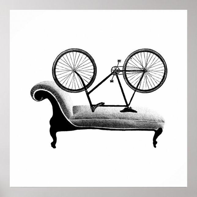 Poster de Cycologist de Ciclo Personalizável (Frente)