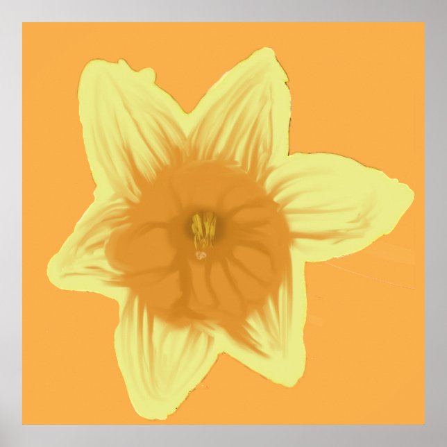 Poster de Daffodil ao quadrado (Frente)