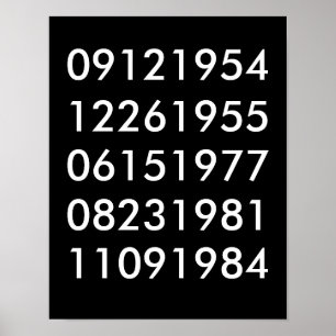 Poster de Datas Especiais Modernas