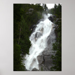 Poster de de paisagem canadense Poster de cascata