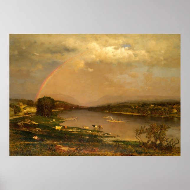 Poster de Delaware Gap 1861 (Frente)