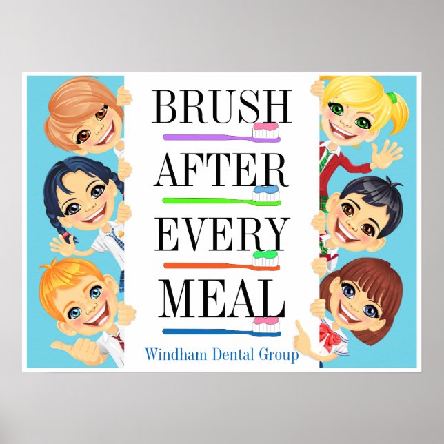 Poster de dentista - SRF (Frente)