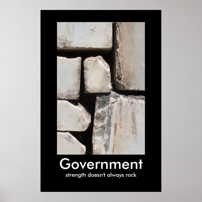 Poster de Desativação do governo (Frente)