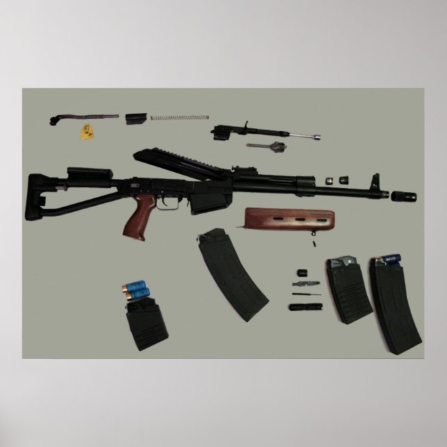 Poster de Desativação Saiga 12 (Frente)