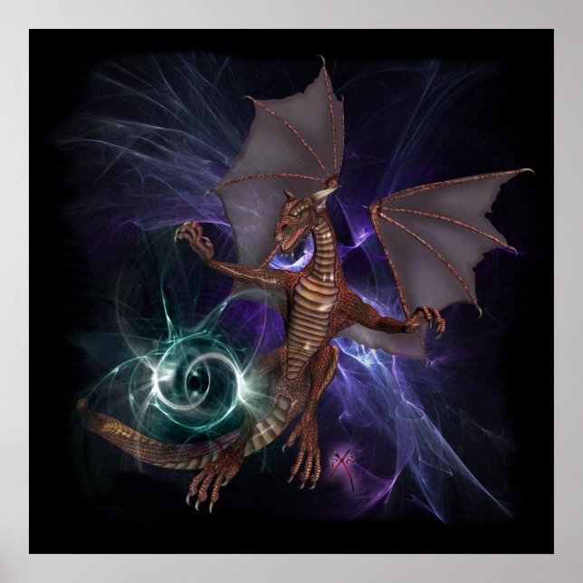 Poster de desejo de dragão (Frente)