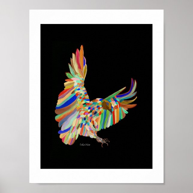 Pôster de Design Criativo da Rainbow LeeMarie (Frente)