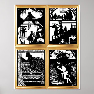 Poster de Design de folhada