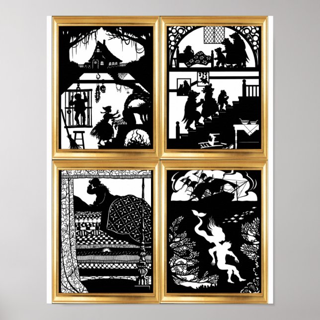 Poster de Design de folhada (Frente)