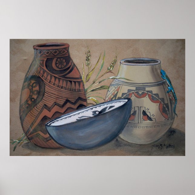 Poster de Design de Potência Indiana, Tonalidades  (Frente)