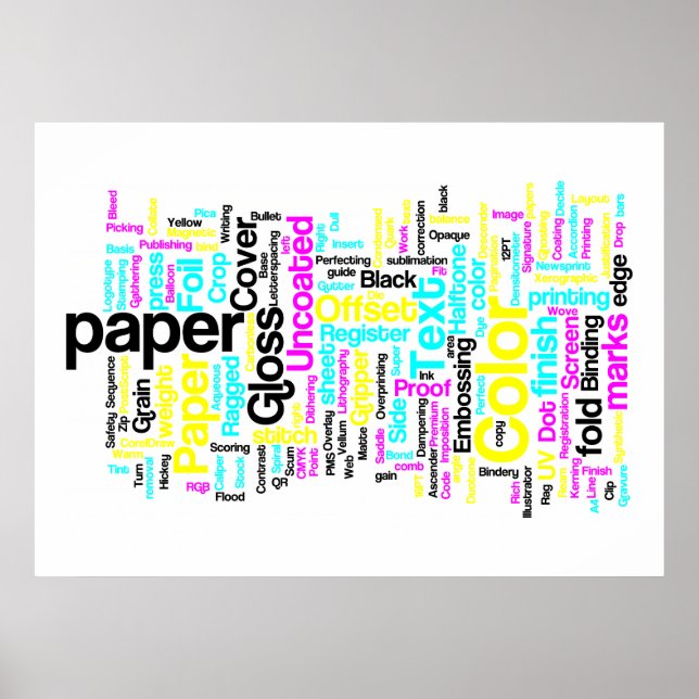 POSTER de designers CMYK (Frente)